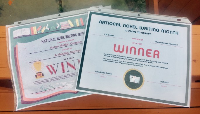 Thinkific.NaNoWriMo. Banner